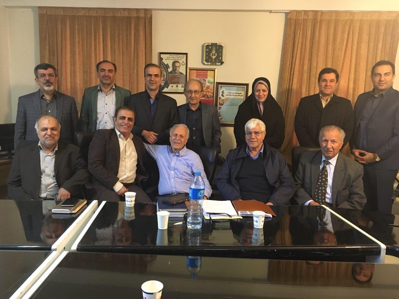 اولین جلسه هیئت مدیره  جدید انجمن علوم و صنایع غذایی ایران برگزار گردید.