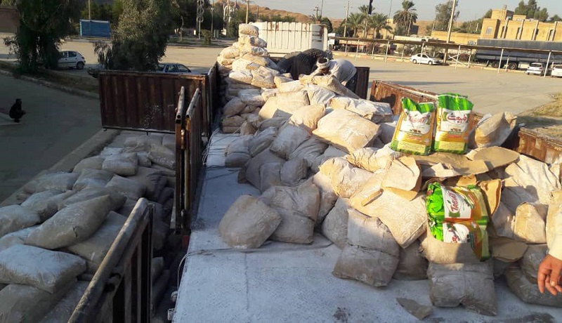 کشف بیش از ۷ تن برنج قاچاق در کرمانشاه